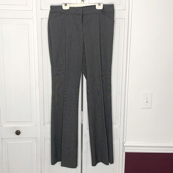 Express Editor Black Grey Dress Pants - Picture 1 of 6